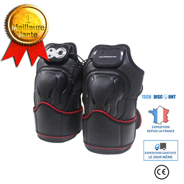 TD® Genouillères chauffantes électriques à compression chaude garder au chaud/ Vibration genou / Physiothérapie du genou jambe froid